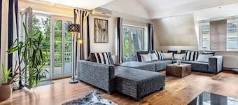 Exclusiva villa de ensueño con terraza privada, wifi y aire acondicionado