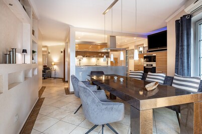 Exclusive Dream Villa with Private Terrace, Wi-Fi, and Air Conditioning
