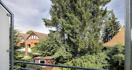 Apartamento 'Top 4 Zimmerwohnung In Göttingen' con terraza compartida, balcón y Wi-Fi