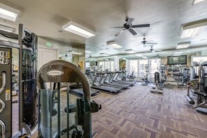 Fitnessbereich