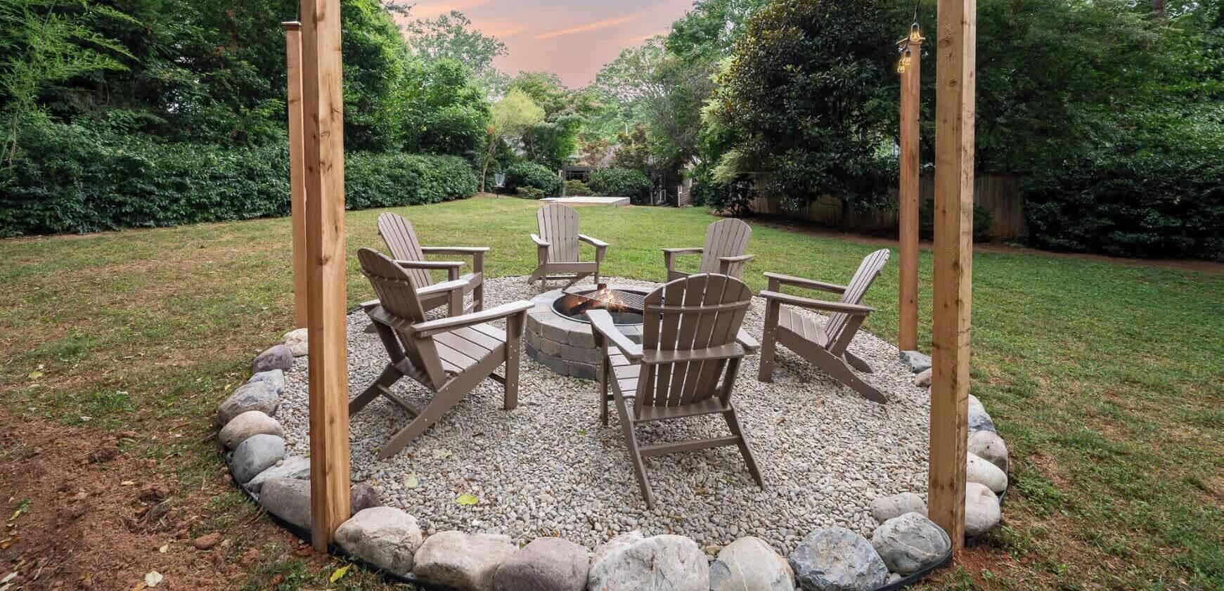 Overnattingsstedets uteområder