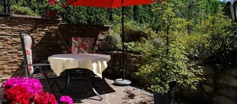 Ferienwohnung 2 für 2-5 Personen im OG, 70 qm, 2 Schlafzimmer, 1 Wohnküche mit Südbalkon