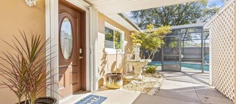 Coral Paradise Golf Course Pool Home | Close To The Beach | Palm Coast | Dog Friendly