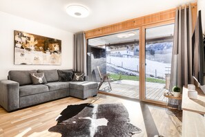 TV - Gartenferienwohnung Mottakopf (Brand)