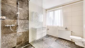 Shower, hair dryer