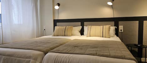 Free WiFi, bed sheets