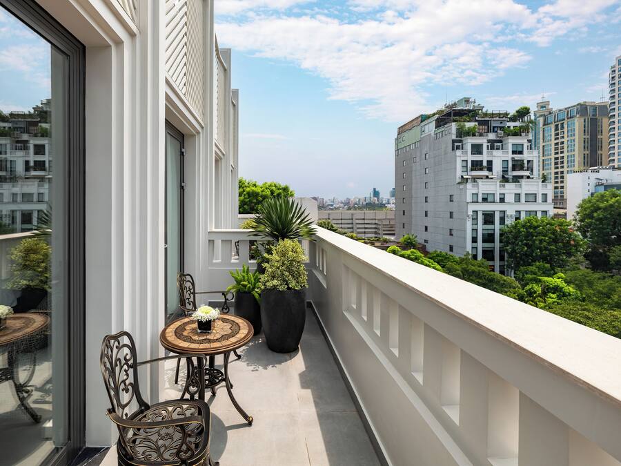 Chambre Exécutive, vue ville | Vue depuis le balcon