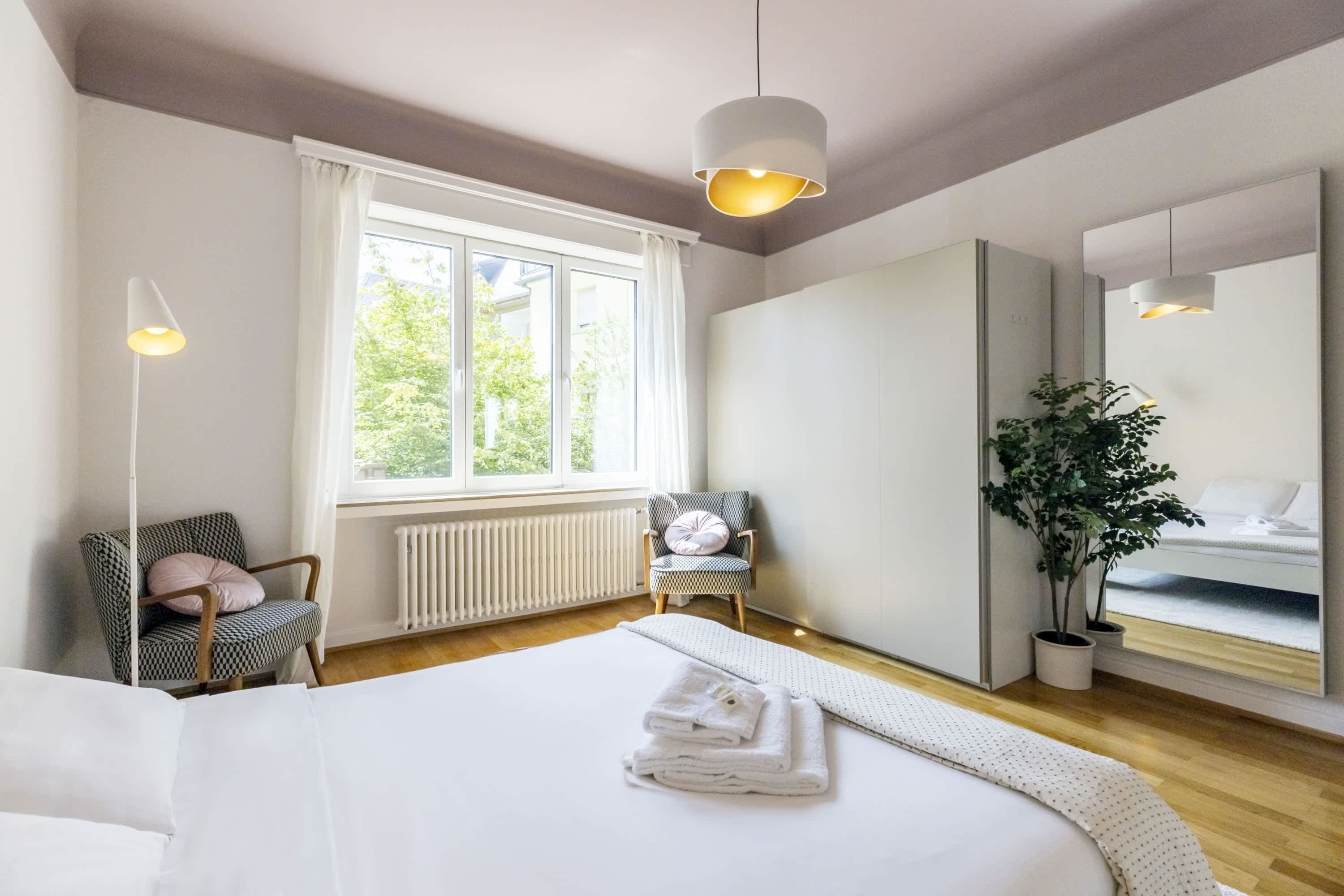 1 chambre, fer et planche à repasser, Wi-Fi, draps fournis