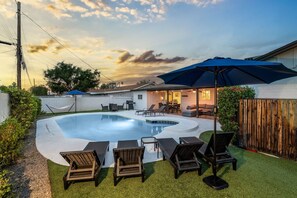 A heated pool - Luxe Getaway Home w/ Heated Pool & Firepit (Scottsdale)