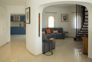 TV connectée, cheminée