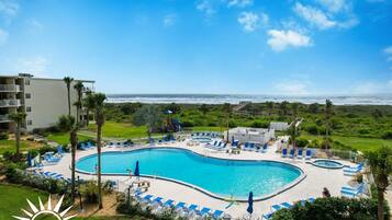 Indoor pool, a heated pool