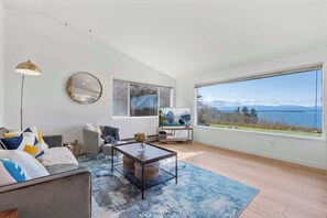 TV, fireplace, foosball, offices