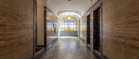 Interior entrance