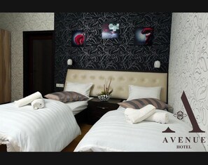 Luxury Double Room, City View | Iron/ironing board, free WiFi - Avenue Hotel (Bishkek)