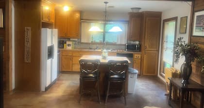 Secluded getaway cabin on 50 acres in the beautiful woods of Utica, MS.