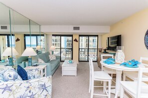 Télévision, table de tennis de table