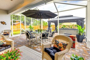 Façade de l’hébergement