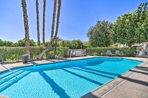 Apartment (4 Bedrooms) | Interior - Pool Access & Mtn Views: Palm Springs Retreat! (Palm Springs)
