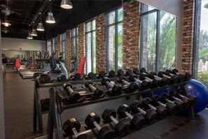 Fitnessbereich