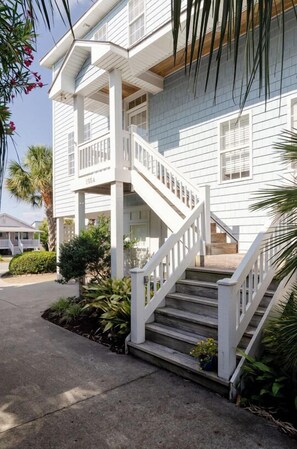 Exterior - 4BR Duplex Steps to Beach! (Kure Beach)