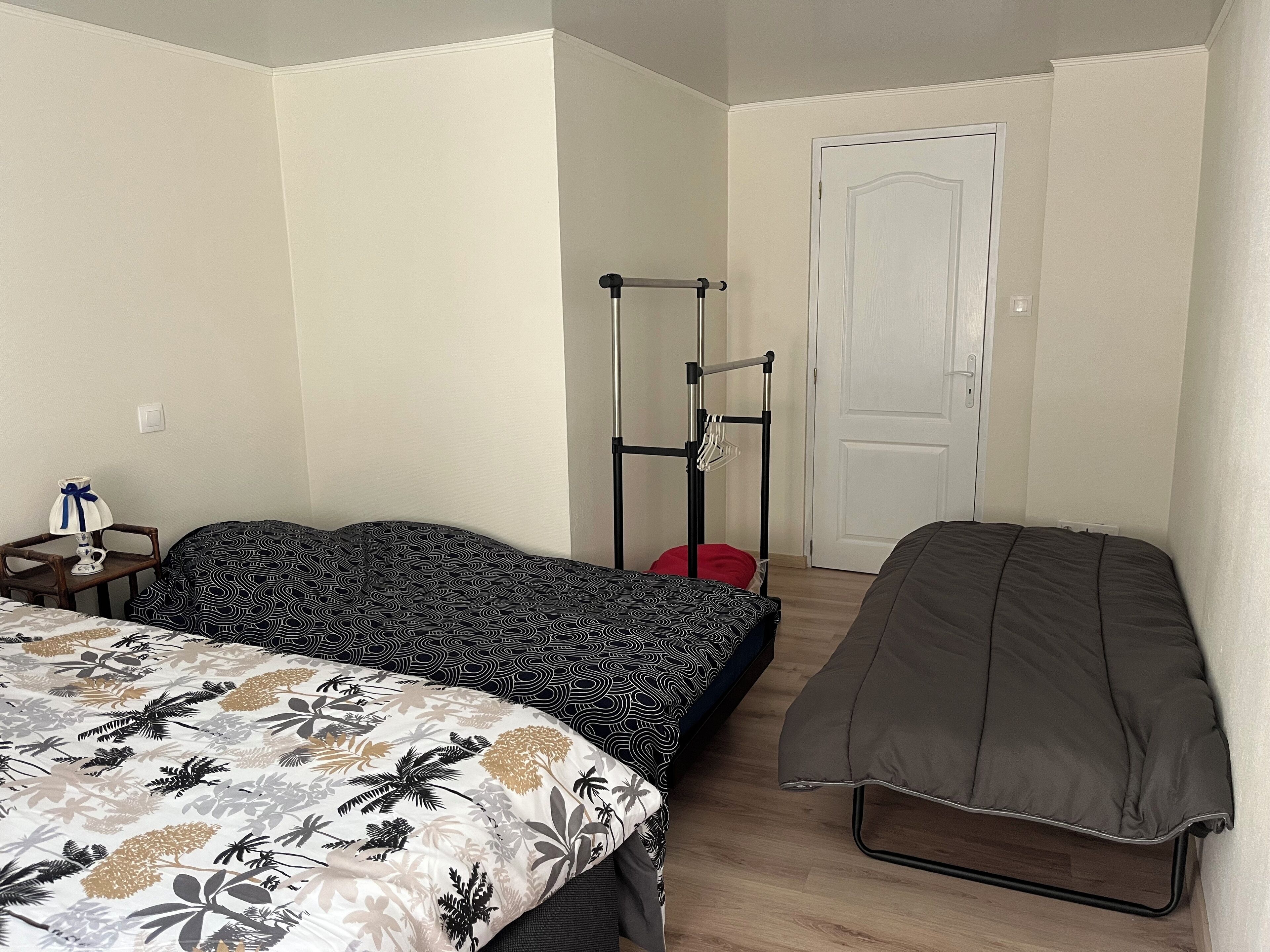 1 soverom og sengetøy