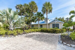 Exterior - Coastal Ground-Level Home with Private Pool! Steps from the Beach (Holmes Beach)
