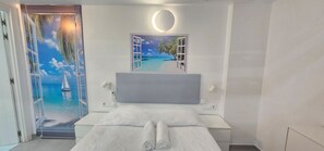 2 bedrooms, iron/ironing board