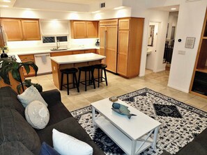 House, Multiple Beds, Patio, Partial Ocean View (Beauty by the Beach) | Living area - Beauty by the Beach Socal Fun! (Long Beach)