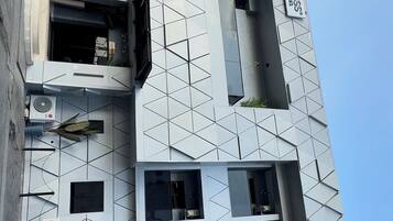 Façade de lâhĂ©bergement