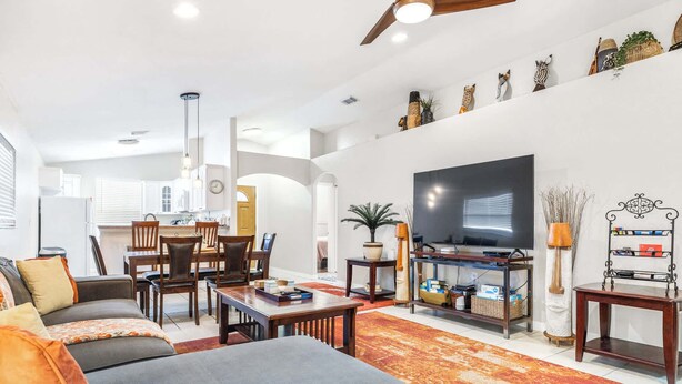 House, Multiple Beds, Kitchen, Garden View (Cabana in Little Havana) | Living area - Cabana in Little Havana (Tampa)