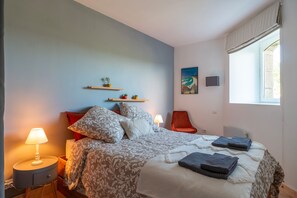 1 間睡房、熨斗/熨衫板、免費 Wi-Fi、床單