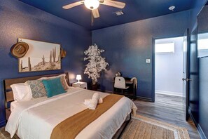 3 habitaciones, decoración personalizada y muebles diferentes