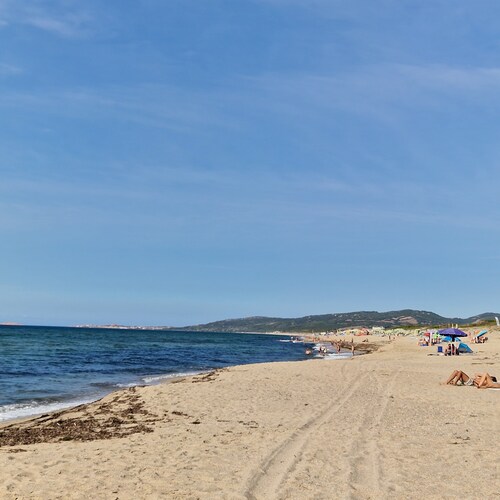 In the village Baia delle Mimose, 150 mt from the sea-independent entrance, garden