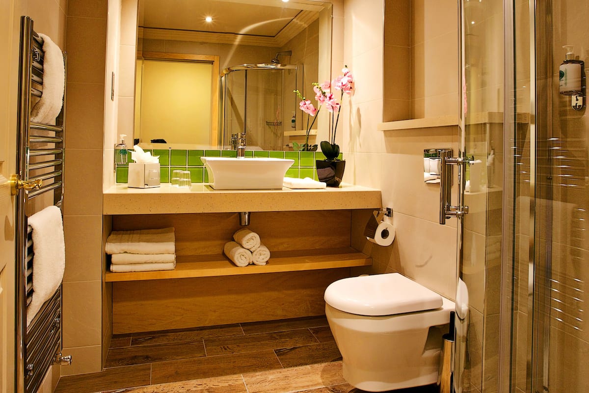 Habitación doble clásica | Baño | Secadora de cabello