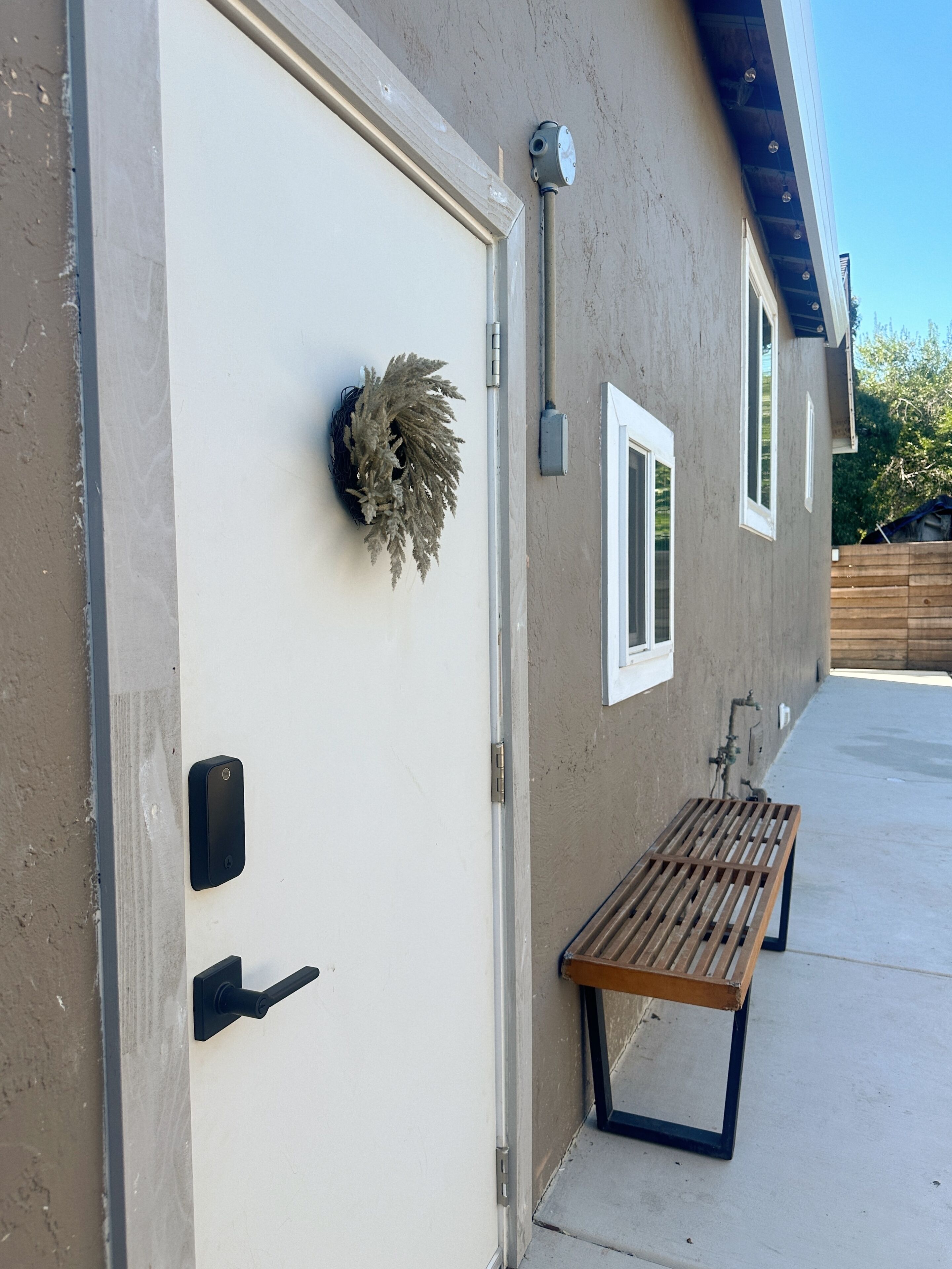 Enceinte de l’hébergement