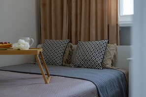 1 間睡房、熨斗/熨衫板、免費 Wi-Fi、床單