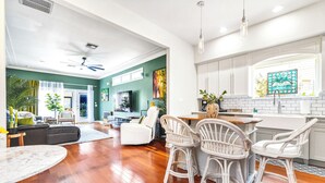 House, Multiple Beds, Patio, Garden View (Deja Blue Villa) | In-room dining - Deja Blue Villa (Tampa)