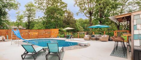 Alberca al aire libre