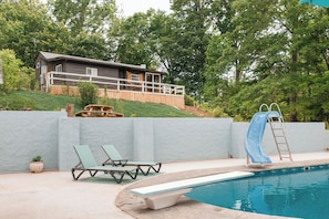 Alberca al aire libre