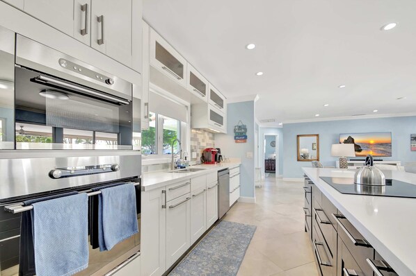House, Multiple Beds, Pool Access, Pool View (Dolphin Villa) | Private kitchen | Coffee/tea maker