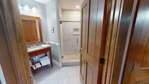Shower, towels