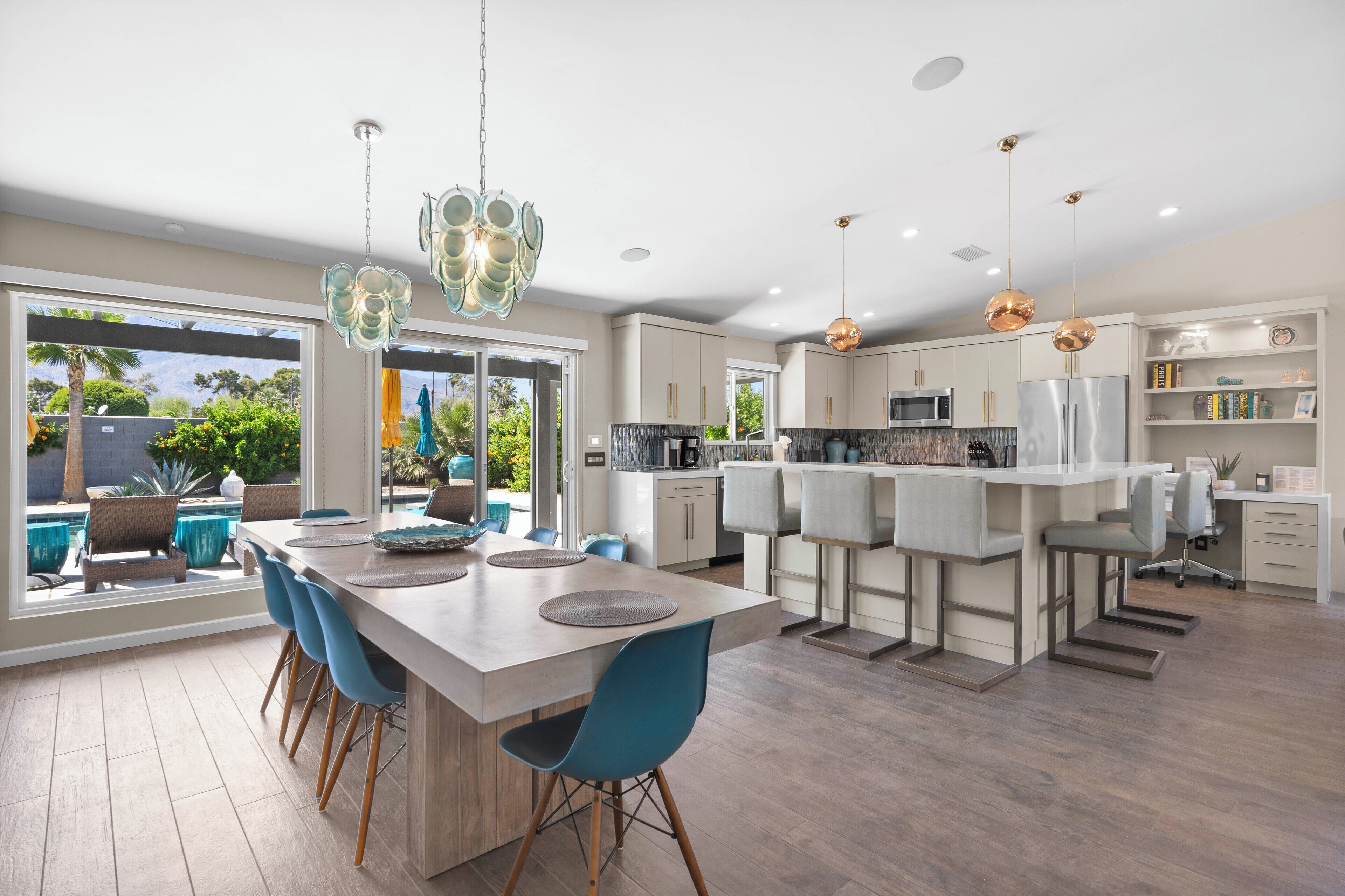 Ferienhaus, Mehrere Betten, Poolzugang, Poolblick (Oasis of Palm Springs) | Eigene Küche | Wasserkocher mit Kaffee-/Teezubehör