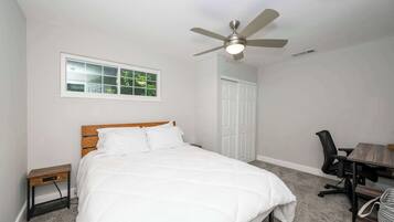 House, Multiple Beds, Patio, Garden View (Hunley Haven Retreat) | 4 bedrooms, individually decorated, individually furnished, bed sheets