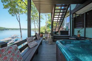 Idromassaggio all'aperto