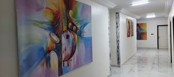 Room-economy Double Bed in Royal Blue Gu