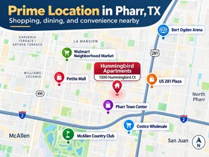 location - Hummingbird apartment 7 (Pharr)
