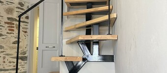 Plomari Geometer House: 1br with WiFi, AC 