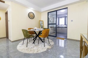 Dining - Luxury brand new two bedroom, 2.5 bathroom apartment close to all amenities (Nairobi)