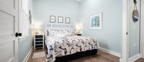 2 chambres, fer et planche à repasser, Wi-Fi gratuit, draps fournis