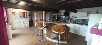 Grande maison familiale à la campagne, 1h de Nantes et 40 min de l'océan